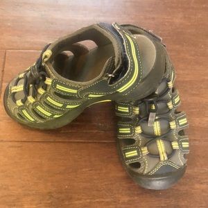 Size 12 kid closed toe sandals